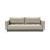 Cassius Deluxe Excess Lounger Fabric Sofa Bed w/Chrome Legs
