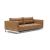 Cassius Deluxe Excess Lounger Fabric Sofa Bed w/Chrome Legs