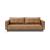 Cassius Deluxe Excess Lounger Fabric Sofa Bed w/Chrome Legs