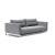 Cassius Deluxe Excess Lounger Fabric Sofa Bed w/Chrome Legs