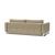 Cassius Deluxe Excess Lounger Fabric Sofa Bed w/Chrome Legs