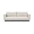 Cassius Deluxe Excess Lounger Fabric Sofa Bed w/Chrome Legs