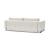 Cassius Deluxe Excess Lounger Fabric Sofa Bed w/Chrome Legs