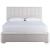 Uptown Fabric Panel Bed, King Size