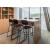 MDD Rectangular Office High Table w/Panel Legs