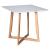 Cedar Square Wood Dining Table