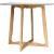 Cedar Square Wood Dining Table