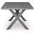 Half Moon Beach Aluminum Rectangular Dining Table