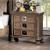 Timandra Fabric/Wood Panel Tufted Bedroom Set