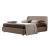 Kleo Nabuk Platform Bed w/Storage, King Size