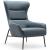 Wyatt Faux Leather Leisure Chair