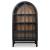 Greddinton Arched Display Cabinet | Industrial Farmhouse Curio
