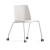 Polytone L Set of Conference Chairs w/Plastic Shell & Powder-Coated Steel 4-Leg Frame on Castors