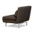 Iso Tweed Fabric Motion Chair with Swivel