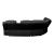 Challenger Faux Leather Recliner Sectional Sofa with Bluetooth Speakers & LED Lights
