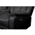Challenger Faux Leather Recliner Sectional Sofa with Bluetooth Speakers & LED Lights
