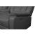 Challenger Faux Leather Recliner Sectional Sofa with Bluetooth Speakers & LED Lights