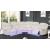 Challenger Faux Leather Recliner Sectional Sofa with Bluetooth Speakers & LED Lights