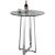 Chambers Round Glass Counter Table
