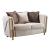 Chanelle Thick Velvet Loveseat