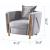 Chanelle Thick Velvet Living Room Set