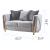 Chanelle Thick Velvet Loveseat