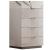 Mist Wood Platform Bedroom Set w/LED Light