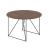Air Round Meeting Table w/Metal Frame for 6 Persons