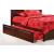 Spices Blackpepper Wood P-Series High/Low Platform Bed