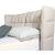 Claire Full Leather Upholstered Platform Bed with Tufted Headboard