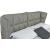 Claire Full Leather Upholstered Platform Queen Size Bed with Tufted Headboard