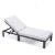Chelsea Modern Aluminum Outdoor Chaise Lounge with Cushions