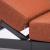 Chelsea Modern Aluminum Outdoor Chaise Lounge with Cushions