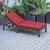 Chelsea Modern Aluminum Outdoor Chaise Lounge with Cushions