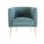 Cloak Fabric Accent Armchair