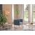Cloak Fabric Accent Armchair