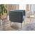 Cloak Fabric Accent Armchair
