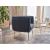 Cloak Fabric Accent Armchair
