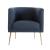Cloak Fabric Accent Armchair