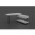 Cloud Modern Office Desk w/Storage Drawers
