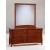 Clove Wood Double Dresser w/6 Drawers