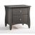 Clove Wood Nightstand w/2 Drawers