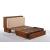 Clover Wood Murphy Cabinet Bed w/Mattress