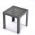 Chelsea Modern Aluminum Outdoor Chaise Lounge with Side Table & Cushions