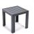 Chelsea Modern Aluminum Outdoor Chaise Lounge with Side Table & Cushions