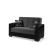 Armada Fabric/PU Convertible Loveseat