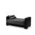 Armada Fabric/PU Convertible Loveseat