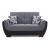 Armada Air Fabric/PU Convertible Living Room Set