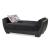 Armada Air Fabric/PU Convertible Loveseat