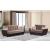 Armada Air Fabric/PU Convertible Living Room Set